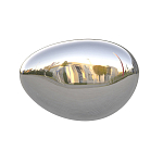 Абстрактная скульптура на стену в виде капли воды Water Outline варинант исполнения - 2 | Loft Concept в Уфе