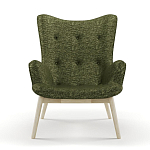 Мебельная ткань Шенилл зеленый цвет 138 см T4-22 варинант исполнения - 6 | Loft Concept в Уфе