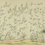 Обои ручная роспись Askew Verdigris  варинант исполнения - 5 | Loft Concept в Уфе