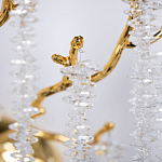 Бра золотого цвета с ветвями и хрустальными подвесками FAIRYTREE Light варинант исполнения - 5 | Loft Concept в Уфе