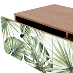 Длинная ТВ-тумба с принтом на ящиках Elise TV Stand варинант исполнения - 5 | Loft Concept в Уфе