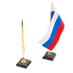 Настольный письменный набор из нефрита на ножках Executive Recruitment варинант исполнения - 4 | Loft Concept в Уфе