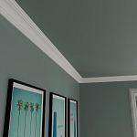 Гладкий карниз KT-63 варинант исполнения - 2 | Loft Concept в Уфе