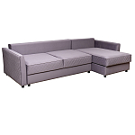 Диван трехместный раскладной Giorgio Sofa серый варинант исполнения - 2 | Loft Concept в Уфе