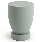 Приставной столик из массива манго Tom-tom Grey варинант исполнения - 1 | Loft Concept в Уфе