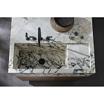 Кухонный гарнитур из массива дуба и камня Ratio Dada Engenereed варинант исполнения - 7 | Loft Concept в Уфе