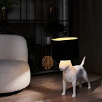 Лампа COLLECTION OF DOGS с абажуром Бультерьер варинант исполнения - 11 | Loft Concept в Уфе