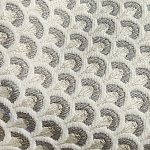 Мебельная ткань Жакард Чешуя бежевый цвет N 1050 варинант исполнения - 3 | Loft Concept в Уфе