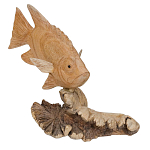 Статуэтка из дерева рыба Animals of the World варинант исполнения - 4 | Loft Concept в Уфе