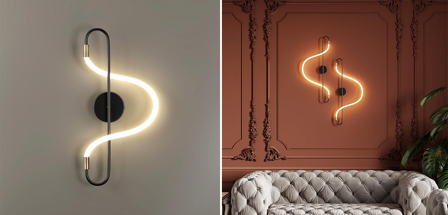 Бра GLORIFY WALL Black Wall lamp 50 Бра GLORIFY WALL Black Wall lamp 50 - Loft-Concept в Уфе